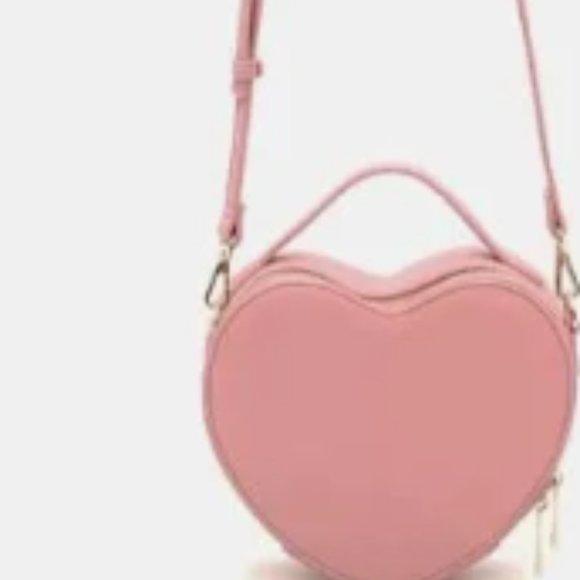 Like Dreams Handbags - New Leather Heart Shape Bag By Like Dreams
